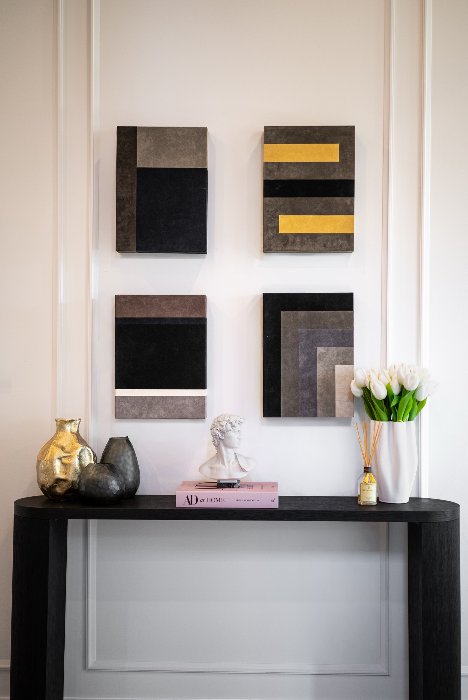 A styled interior by the Southbury Décor Studio